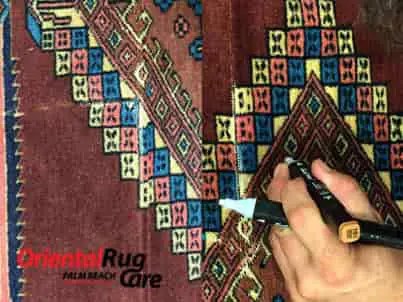 Oriental Rug Color Repairin Service, FL